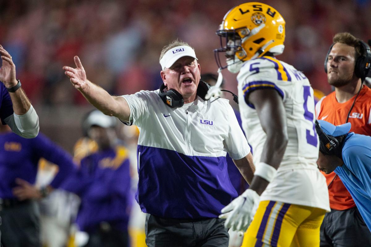 LSU football 2024 schedule SEC announces dates for Tigers' conference
