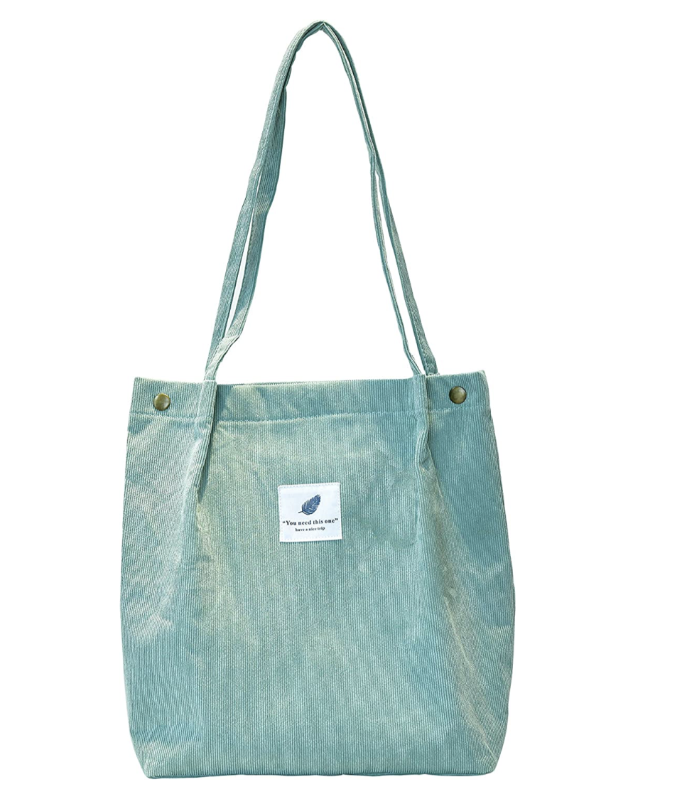 Corduroy Fabrics Tote Bag