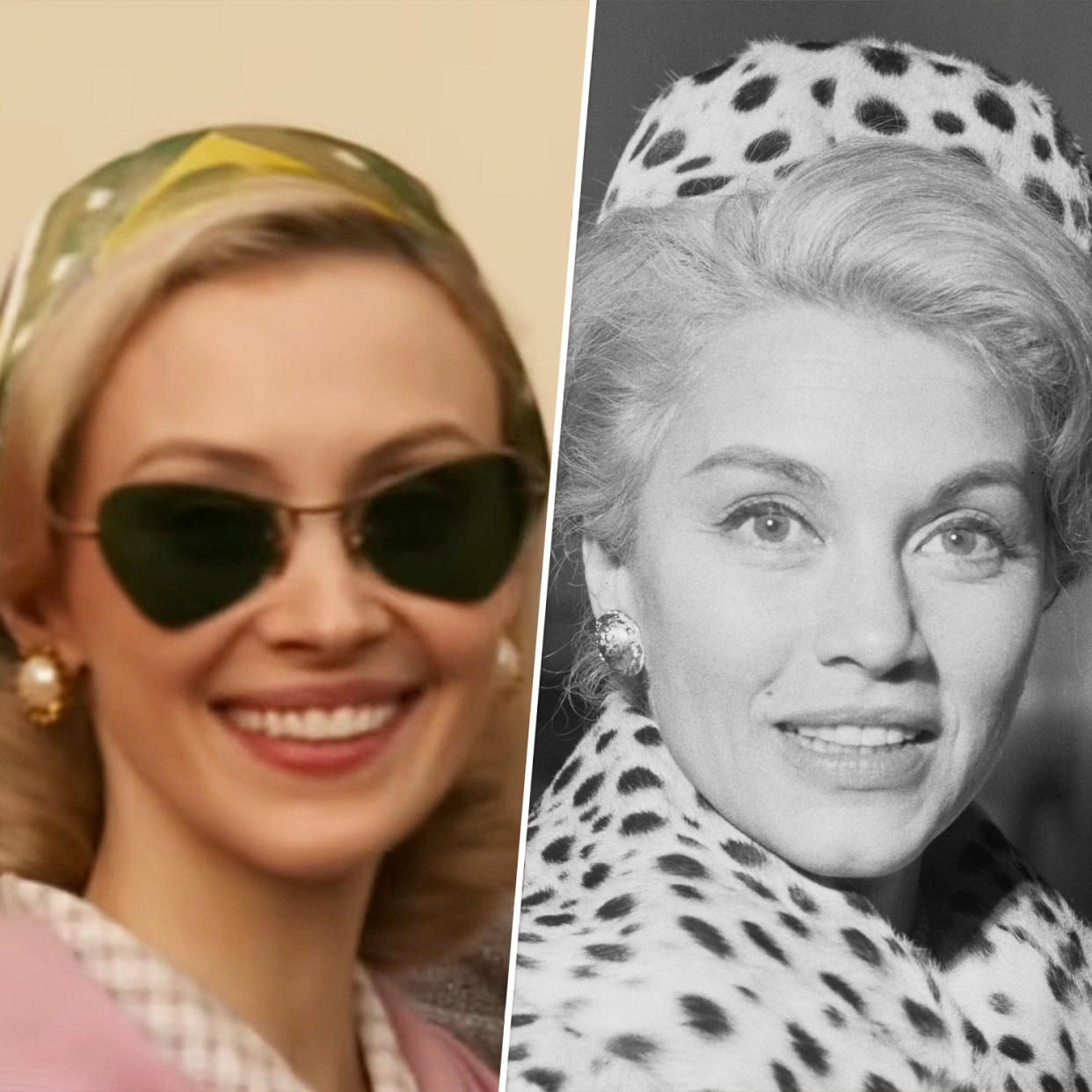 Sarah Gadon / Linda Christian (YouTube / Getty Images)