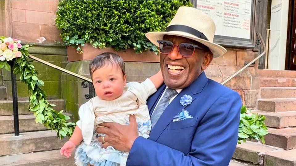 <p>Al Roker/instagram</p> Al Roker and granddaughter Skye.