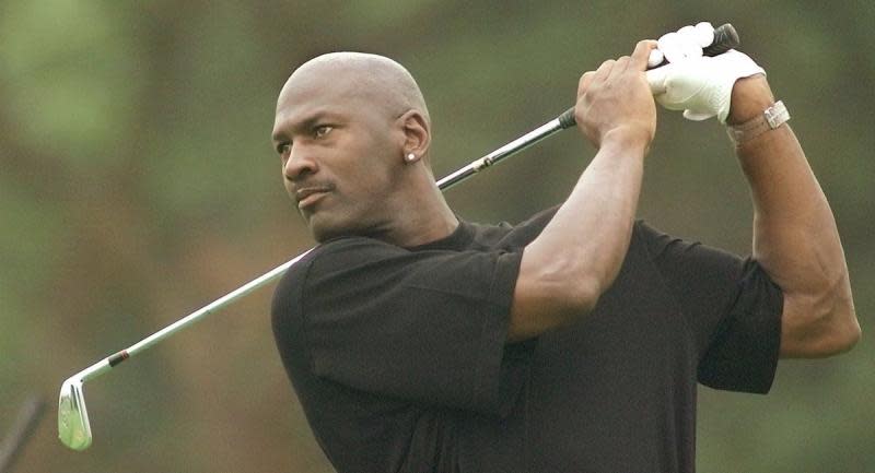 ▲高爾夫球是Michael Jordan的長年興趣。（圖／美聯社／達志影像）