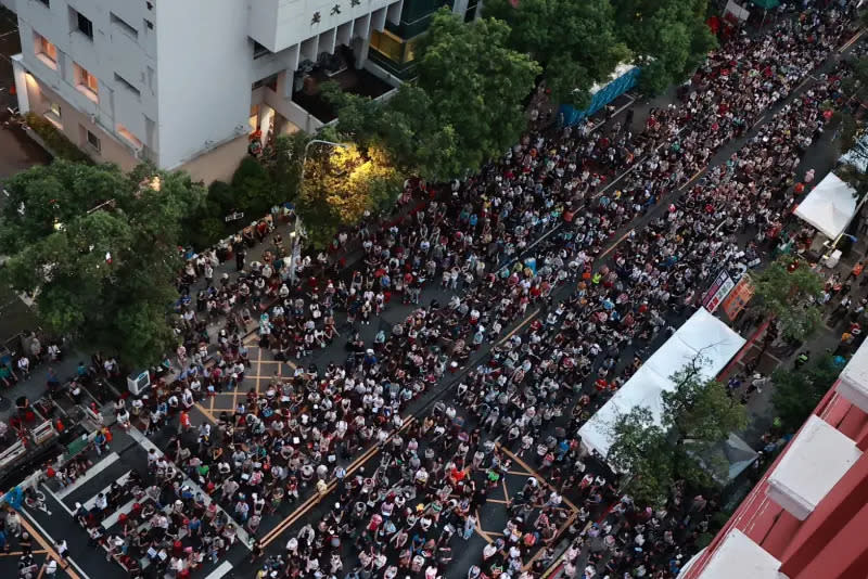 ▲主辦單位宣布，現場人數突破五千人。（圖／記者葉政勳攝，2024.06.21）