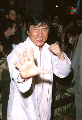 Jackie Chan at the Hollywood premiere of Touchstone's Shanghai Noon