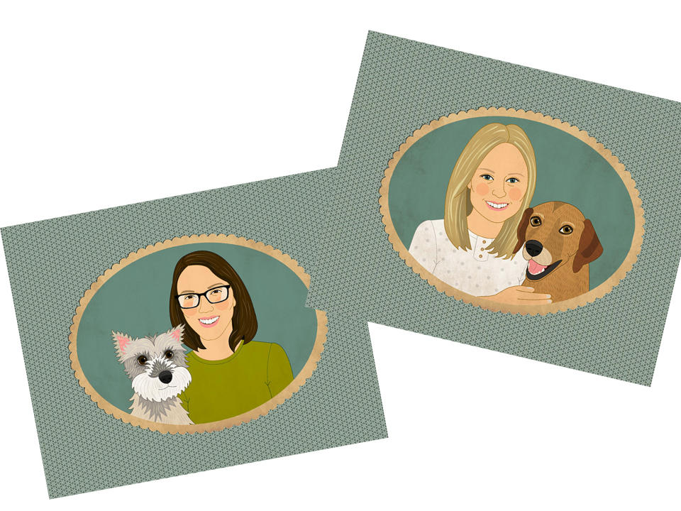 PERSONALIZED PET PORTRAITS