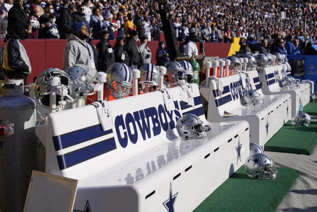 WATCH: Cowboys offense has Washington DL fighting each other on bench