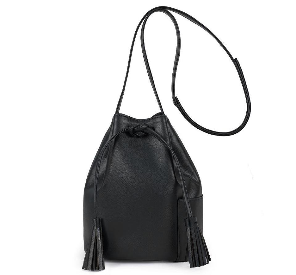 NIKKI REED X FREEDOM OF ANIMALS BUCKET BAG