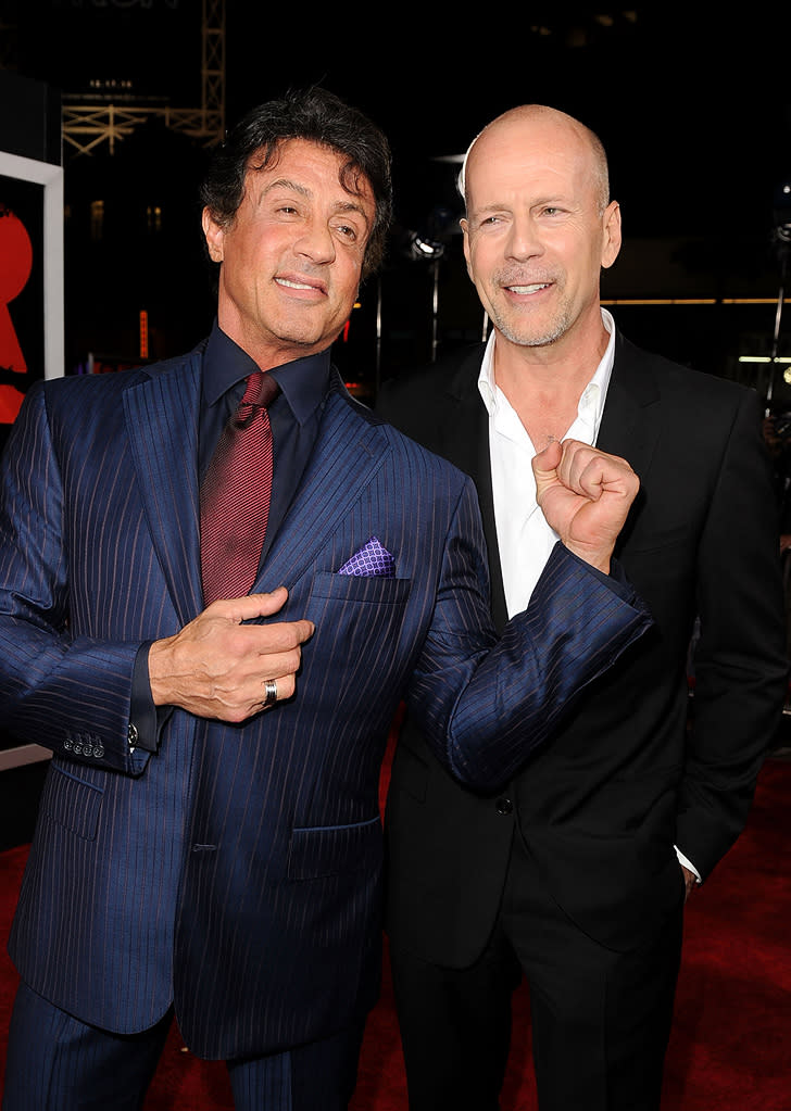 Red LA Screening 2010 Sylvester Stallone Bruce Willis