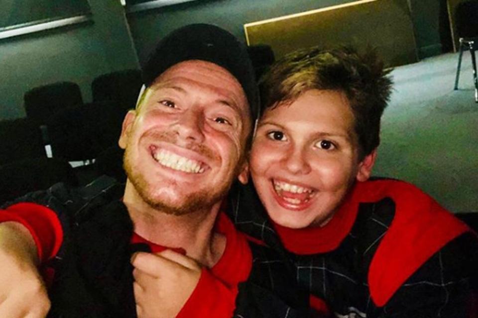 Heartbreaking plea: Joe Swash with his son: Instagram/ Joe Swash