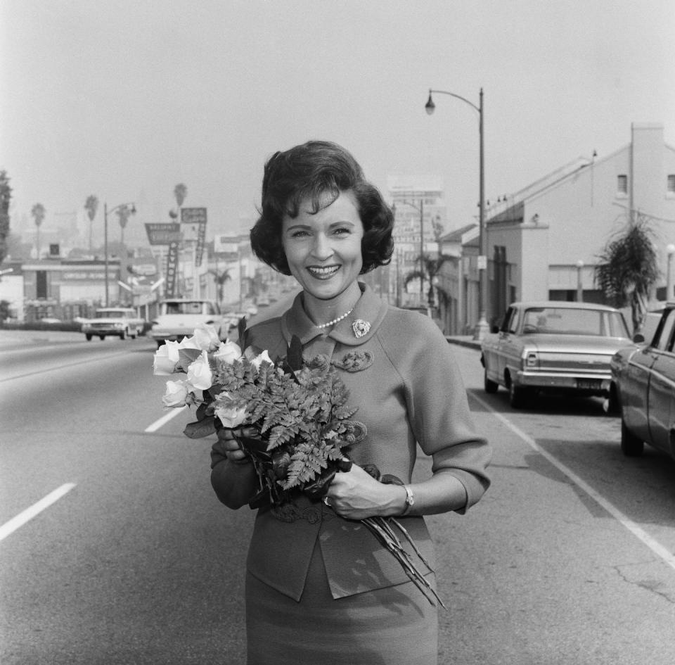 <p>Throughout most of the 1950s and 1960s, White was the hostess and commentator on the annual Tournament of Roses Parade, usually co-hosting with Lorne Greene. </p>