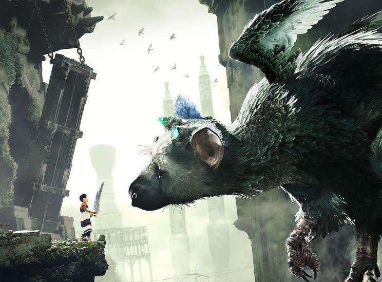 The Last Guardian screenshot.