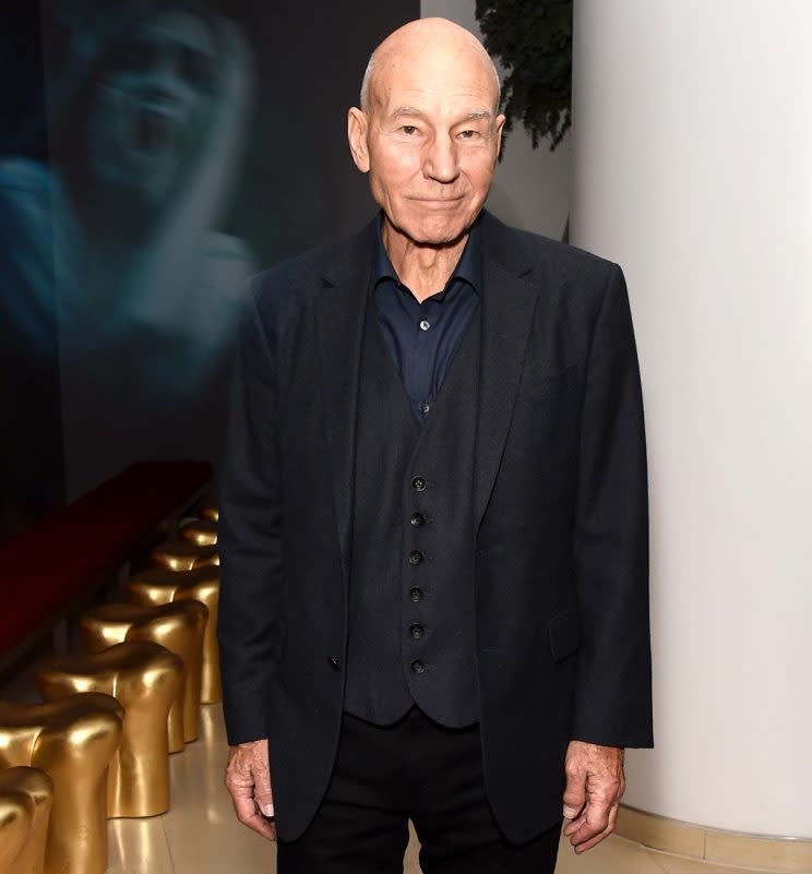 LONDON, ENGLAND - SEPTEMBER 20: Patrick Stewart attends the press night after party for 