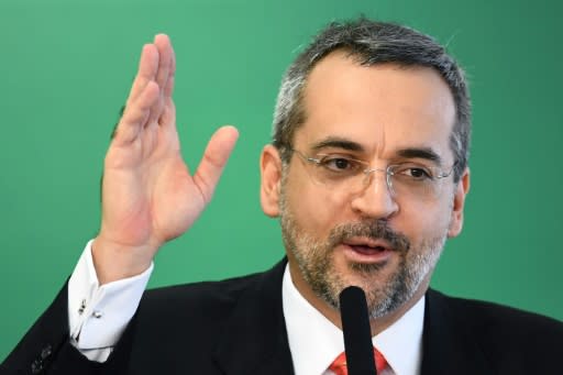 Brazilian Education Minister Abraham Weintraub has slashed subsidies to federal universities by 30 percent, triggering protests by teachers and students across the counttry