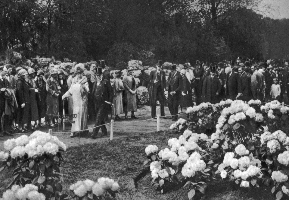 King George V and Queen Mary  Chelsea Flower Show