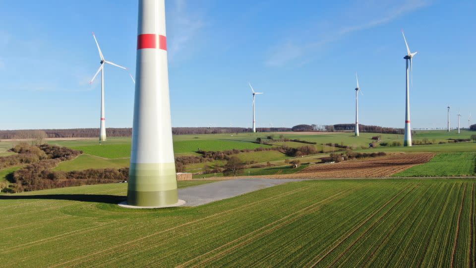 By utilizing existing wind turbines, windCORES says it creates a sustainable business practice. - windCORES