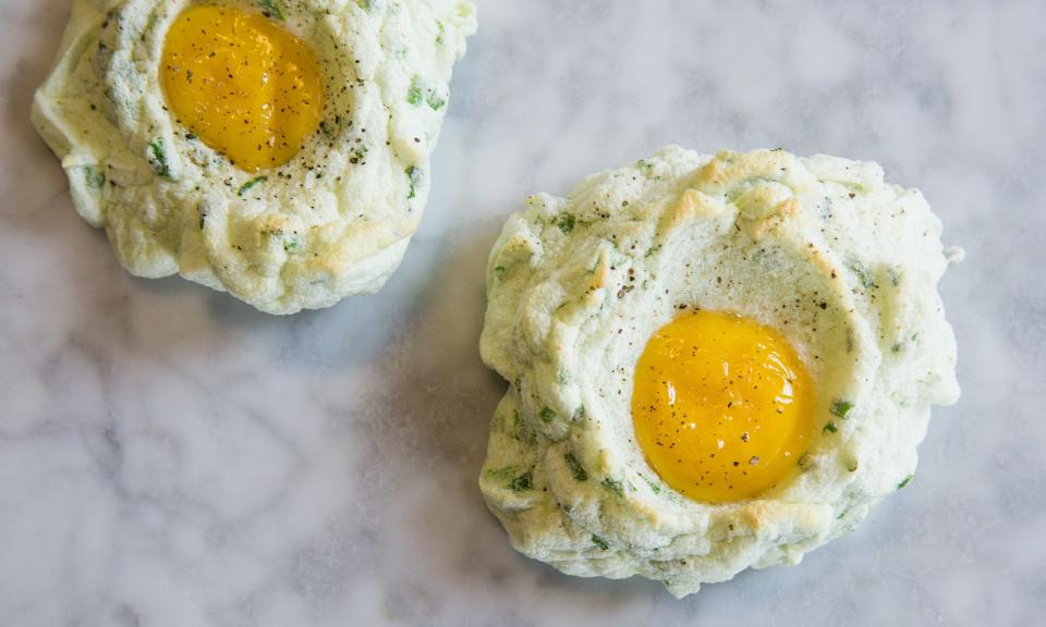 This 2-Ingredient Egg Cloud Is Next-Level Egg-in-a-Hole