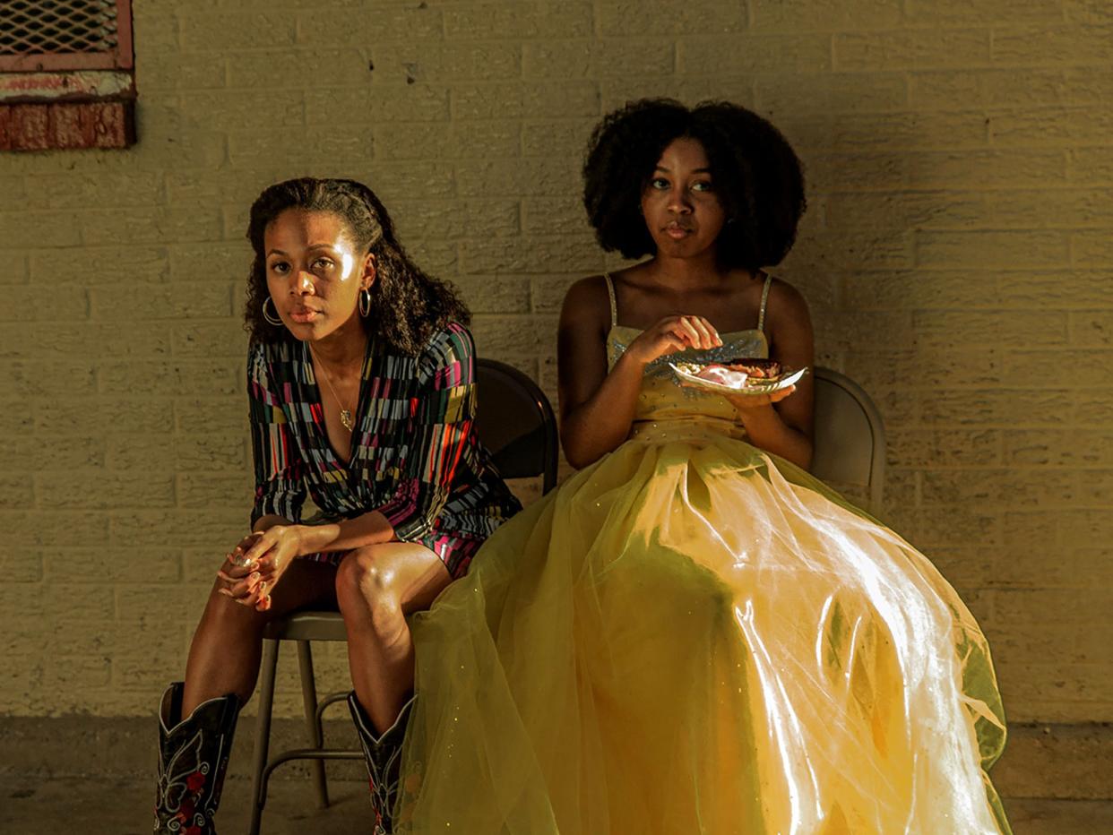 A dream deferred: Nicole Beharie, left, and Alexis Chikaeze, who play mother and daughter in 'Miss Juneteenth' (Vertigo)