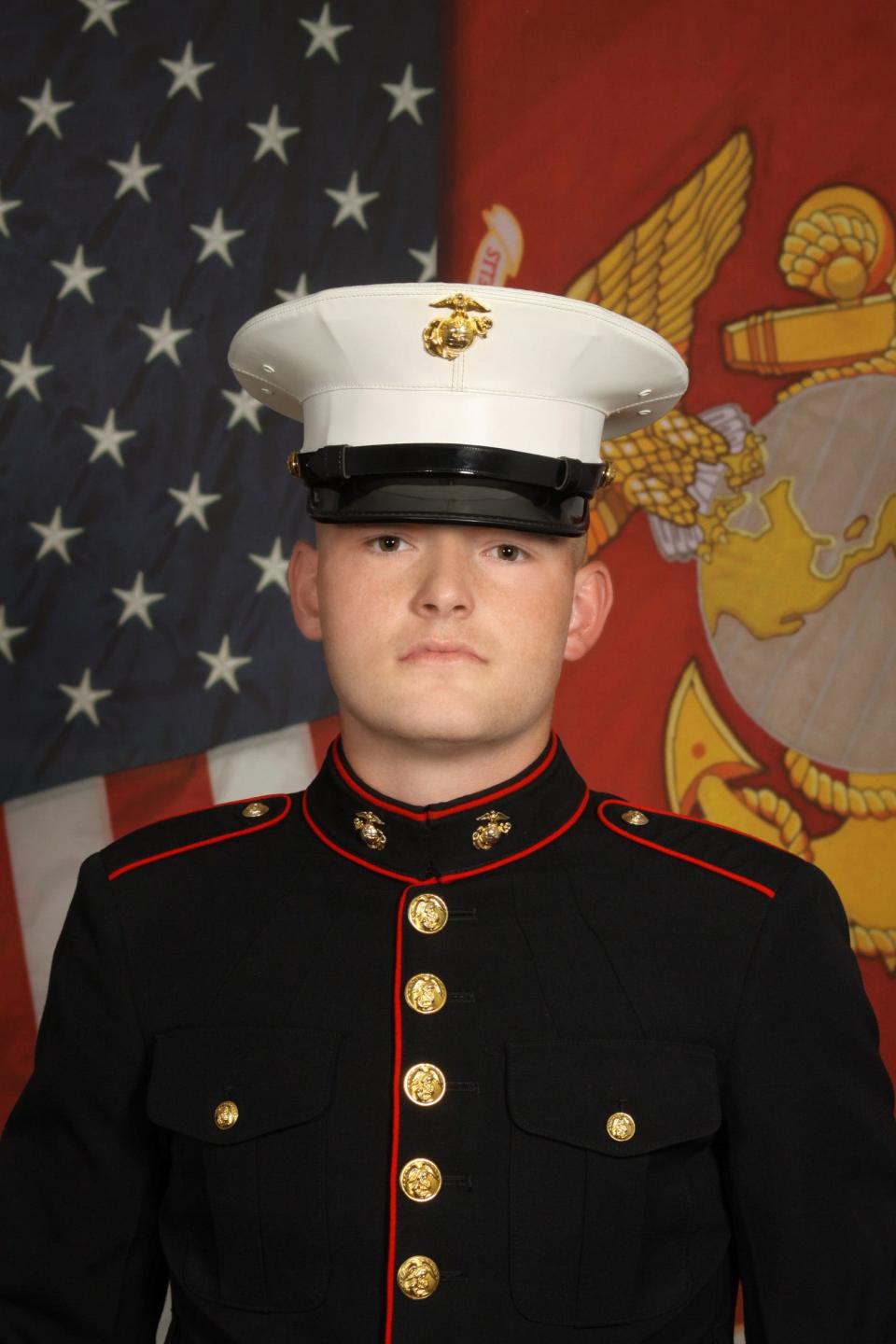 Tanner J. Kaltenberg, 19, of Madison, Wis., was one of three U.S. Marines found dead in a vehicle in North Carolina.