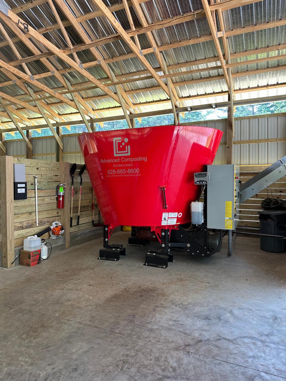 The Biltmore Estate's new compost facility