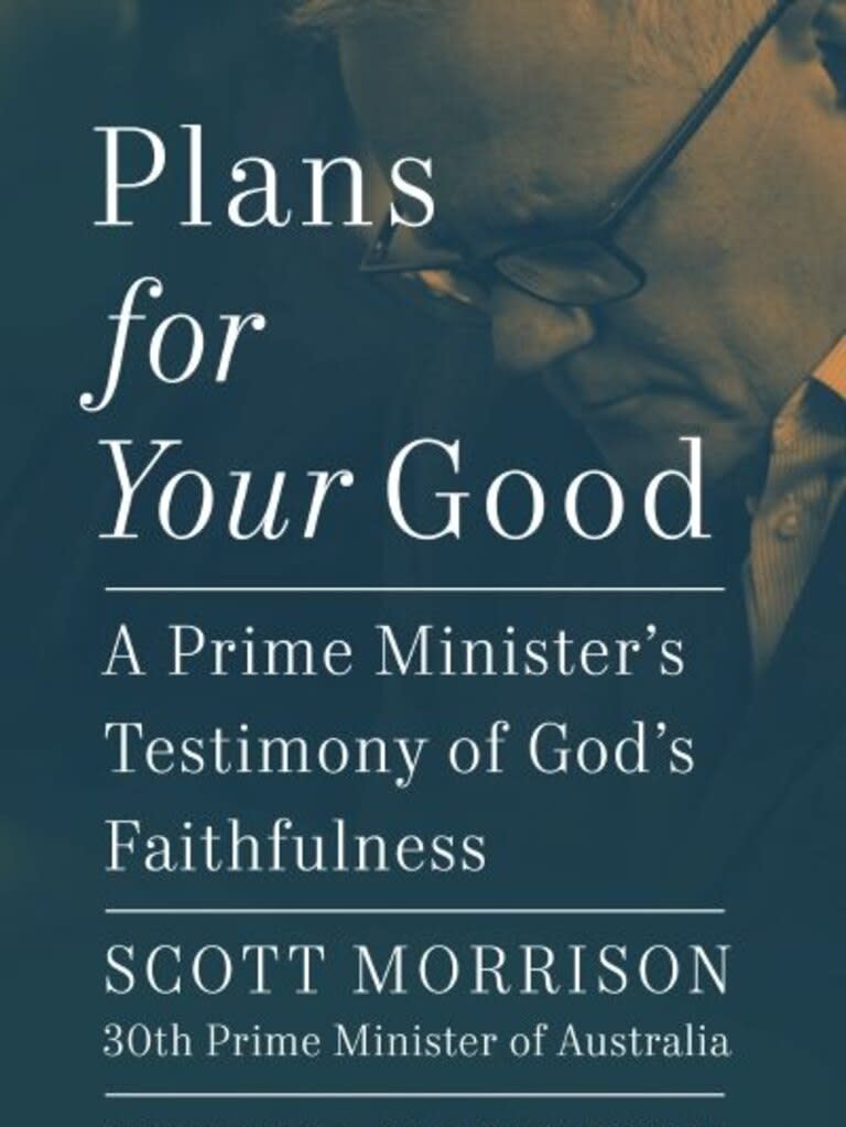 Mr Morrison is in the US to launch his new book – Plans For Your Good.