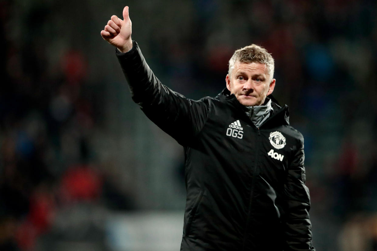 DEN HAAG, NETHERLANDS - OCTOBER 3: coach Ole Gunnar Solskjaer of Manchester United  during the UEFA Europa League   match between AZ Alkmaar v Manchester United at the Cars Jeans Stadium on October 3, 2019 in Den Haag Netherlands (Photo by Soccrates/Getty Images)