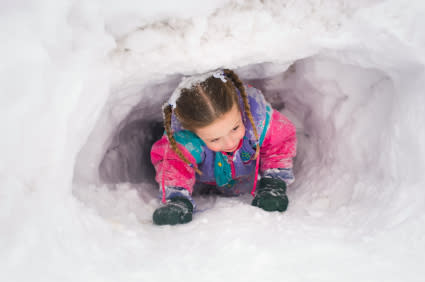 <div class="caption-credit"> Photo by: iStock</div><div class="caption-title">Build a Snow Fort</div>Build it up brick by brick and make a little village of houses, stores and fun! <br> <a href="http://www.babble.com/kid/10-ways-to-ring-in-the-new-year-with-kids/?cmp=ELP|bbl|lp|YahooShine|Main||122612|||famE|||" rel="nofollow noopener" target="_blank" data-ylk="slk:Related: 8 outdoor activities that are more fun than video games;elm:context_link;itc:0;sec:content-canvas" class="link "><b><i>Related: 8 outdoor activities that are more fun than video games</i></b></a> <br>