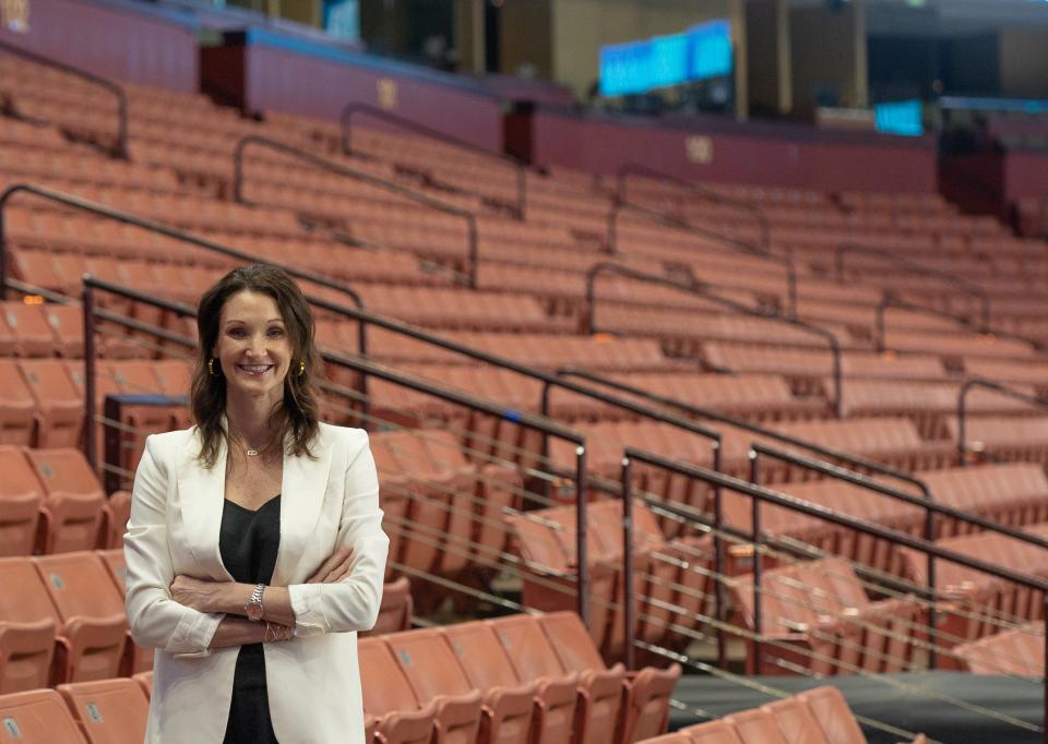 Beth Paul, General Manager of the Bon Secours Wellness Arena