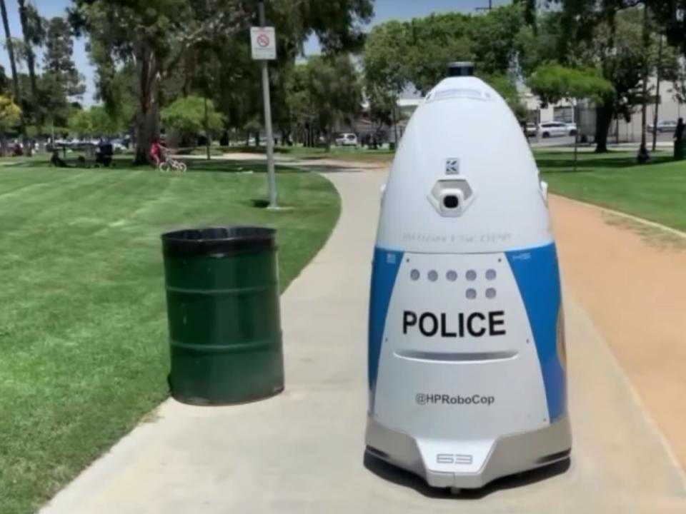Huntington police robot