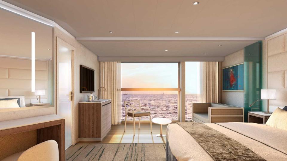 Medallion Suite on the New Silversea Cruise Ship Sailing to Galapagos in August