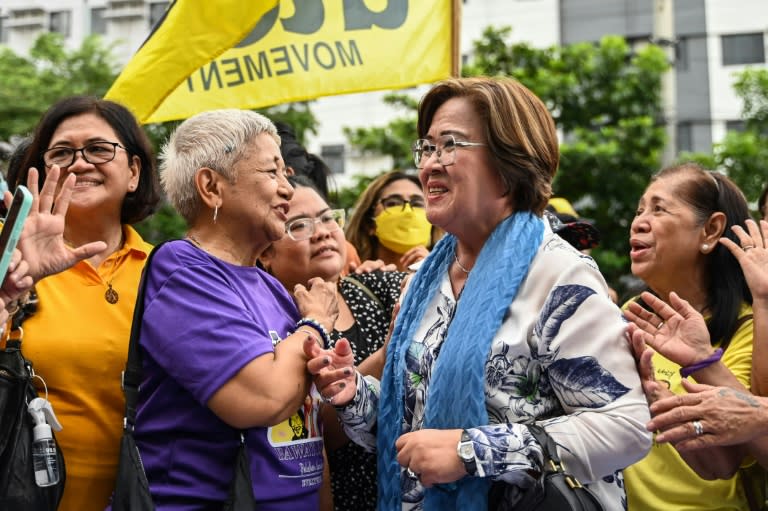 Ein Gericht auf den Philippinen hat die letzte verbleibende Anklage wegen Drogenvergehens gegen Menschenrechtsaktivistin Leila de Lima fallengelassen. (JAM STA ROSA)