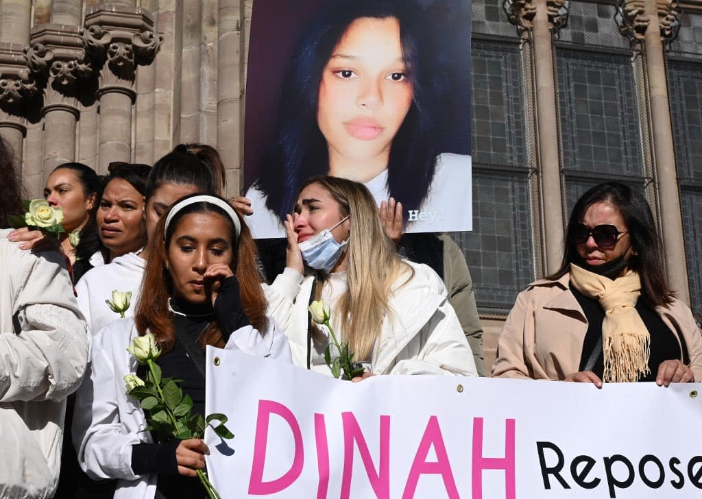 Une marche blanche a été organisée dimanche 24 octobre pour rendre hommage à la jeune Dinah. - Frederick FLORIN