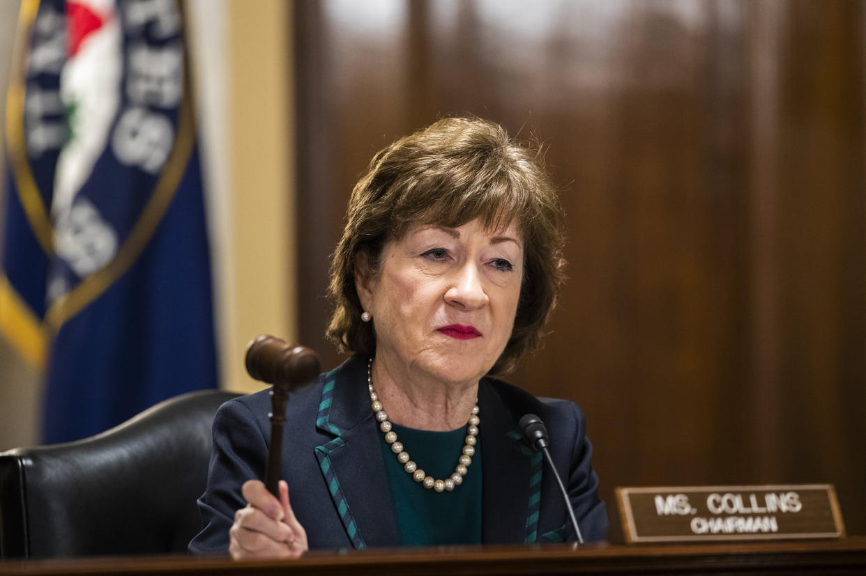 Republican Sen. Susan Collins of Maine was endorsed by Everytown for Gun Safety Action Fund in 2014. This year, the group is backing one of her Democratic challengers. (Photo: ASSOCIATED PRESS)