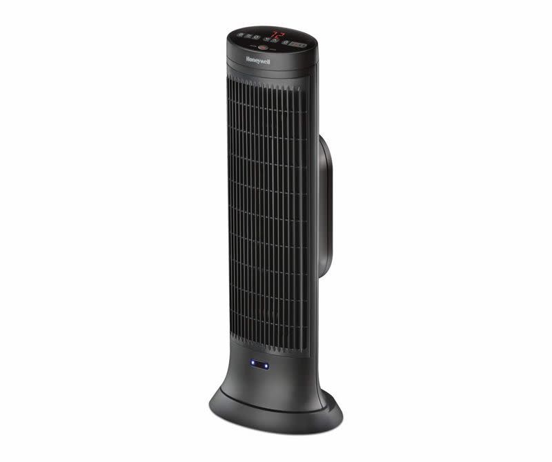 <p><a href="https://go.redirectingat.com?id=74968X1596630&url=https%3A%2F%2Fwww.walmart.com%2Fip%2FHoneywell-Digital-Ceramic-Tower-Portable-Heater-Grey-HCE322V%2F44414296&sref=https%3A%2F%2Fwww.popularmechanics.com%2Fhome%2Ftools%2Fa29389142%2Fspace-heaters%2F" rel="nofollow noopener" target="_blank" data-ylk="slk:Shop Now;elm:context_link;itc:0;sec:content-canvas" class="link ">Shop Now</a></p><p>HCE 322V Space Heater</p><p>walmart.com</p><p>$69.99</p>