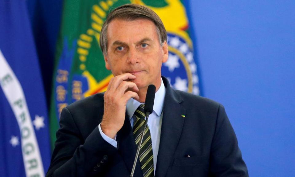 Brazilian president Jair Bolsonaro