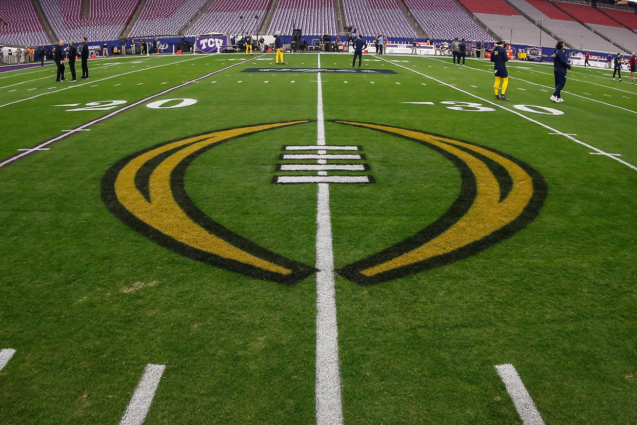 The College Football Playoff will look very different this season. (Kevin Abele/Getty Images)