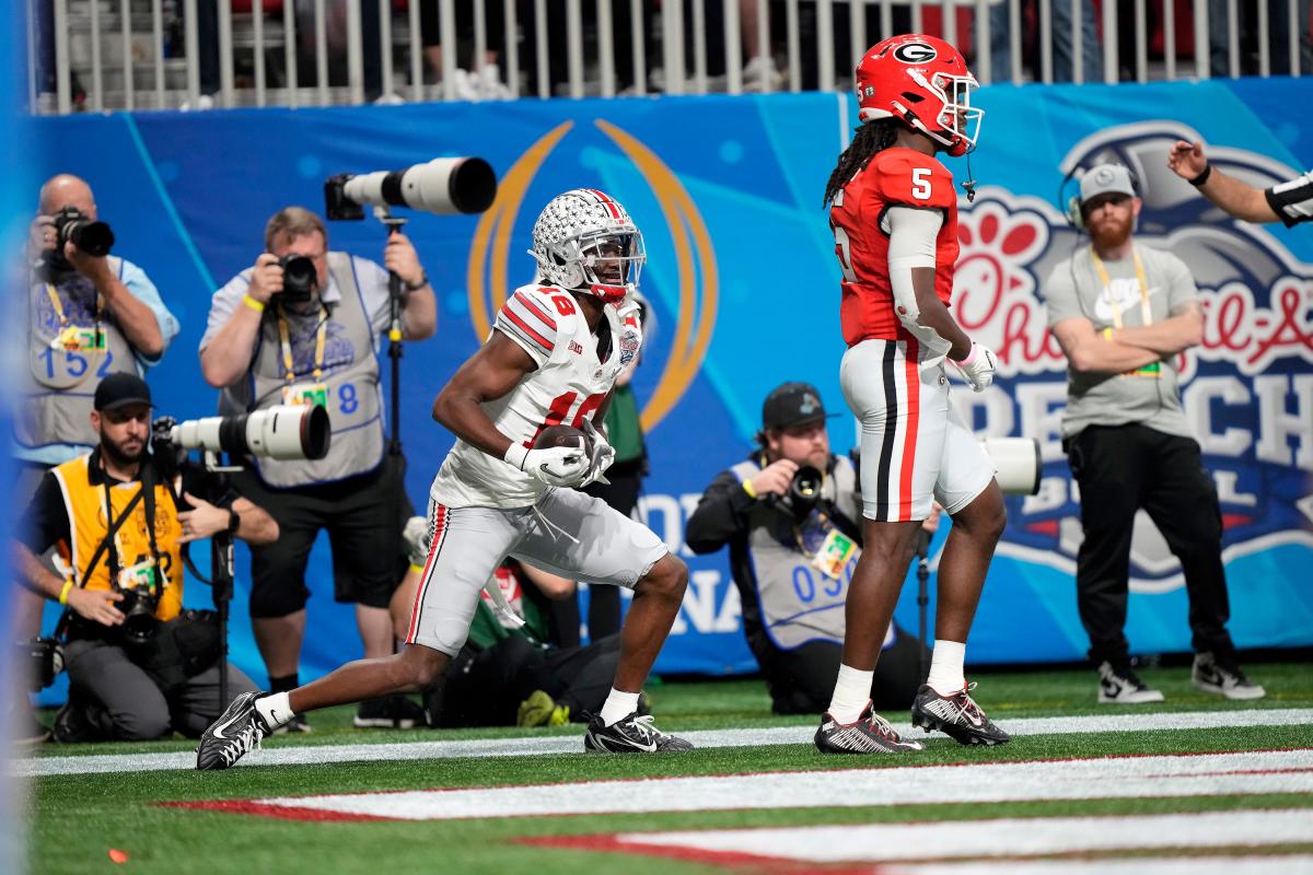 Georgia vs. Ohio State Peach Bowl preview matchup: CB Kelee Ringo vs. WR  Marvin Harrison Jr. 