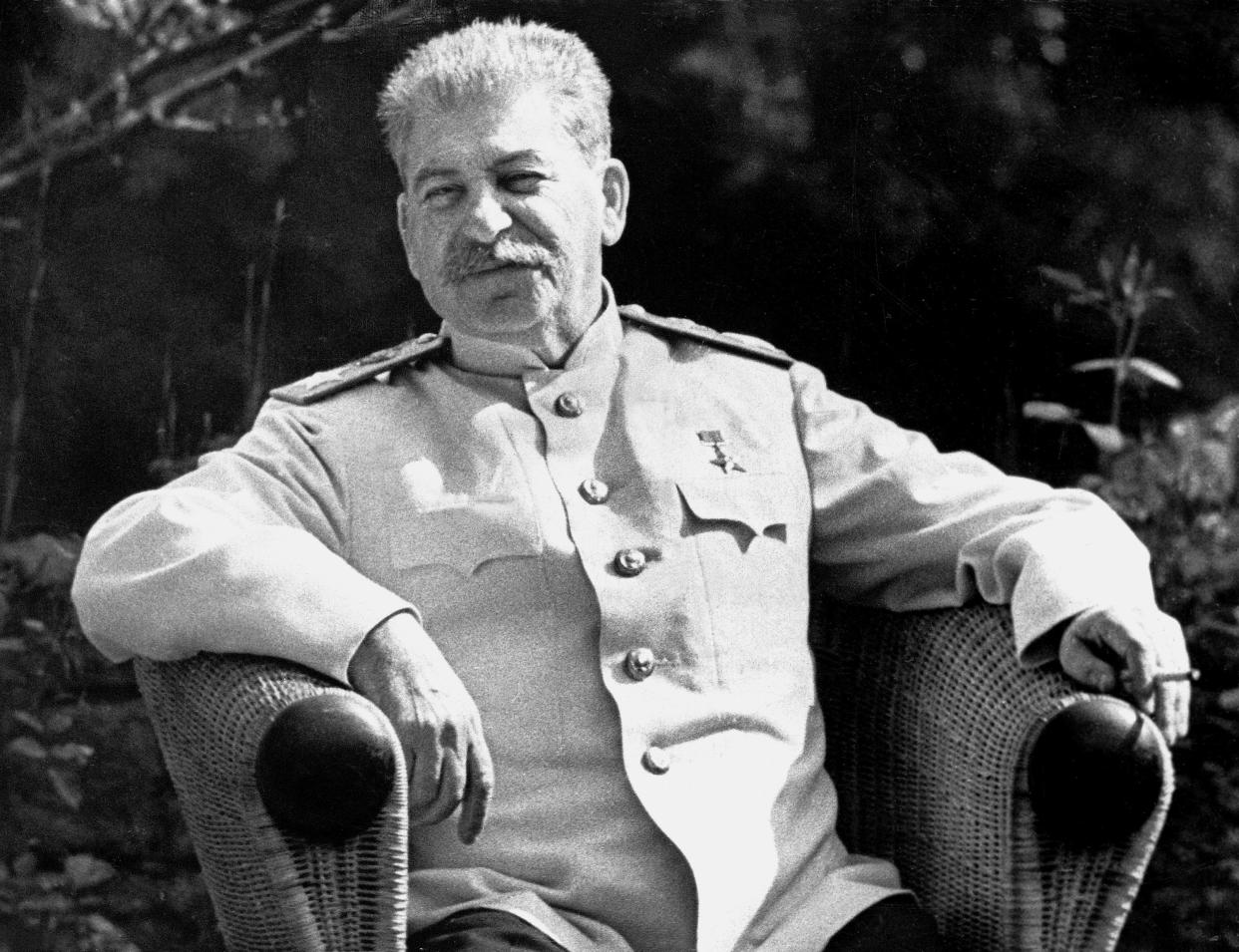 Soviet leader Joseph Stalin in 1945. 