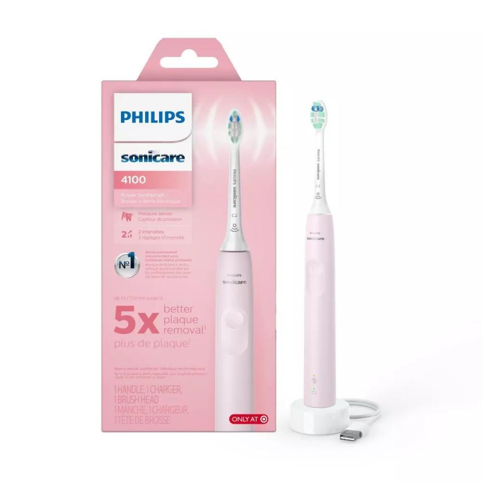 Philips Sonicare 4100 Plaque Control Rechargeable ElectricToothbrush