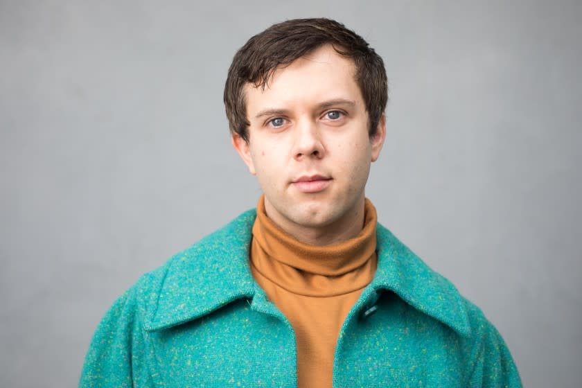 NEW YORK, NY - 1/11/21: Cole Escola, actor and comedian, poses for a portrait on Monday, January 11, 2021 in the Brooklyn borough of New York City. (PHOTOGRAPH BY MICHAEL NAGLE / FOR THE TIMES)