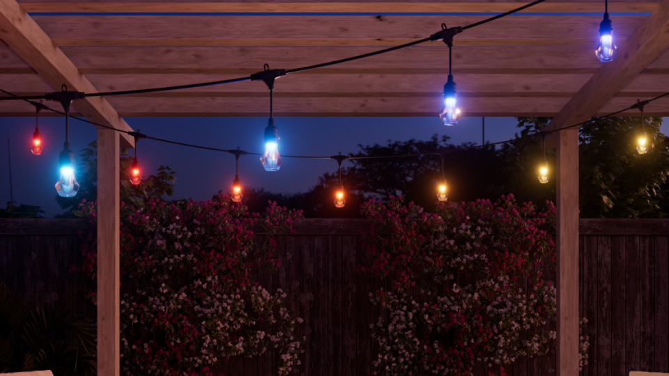 Matter Smart Multicolor Outdoor String Lights