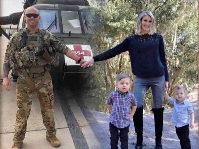 military family christmas card