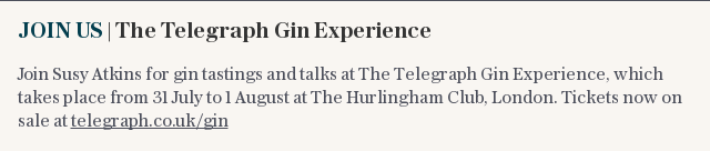 JOIN US | The Telegraph Gin Experience