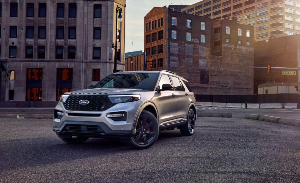 <p>The Explorer is once again the best-selling three-row SUV in America. It was one of the few models to be up this year, as sales rose 21 percent compared with 2019, when Ford was struggling with the initial sales launch of this new model.</p><p><a class="link " href="https://www.caranddriver.com/ford/explorer" rel="nofollow noopener" target="_blank" data-ylk="slk:Get 2020 Explorer Info;elm:context_link;itc:0;sec:content-canvas">Get 2020 Explorer Info</a></p>