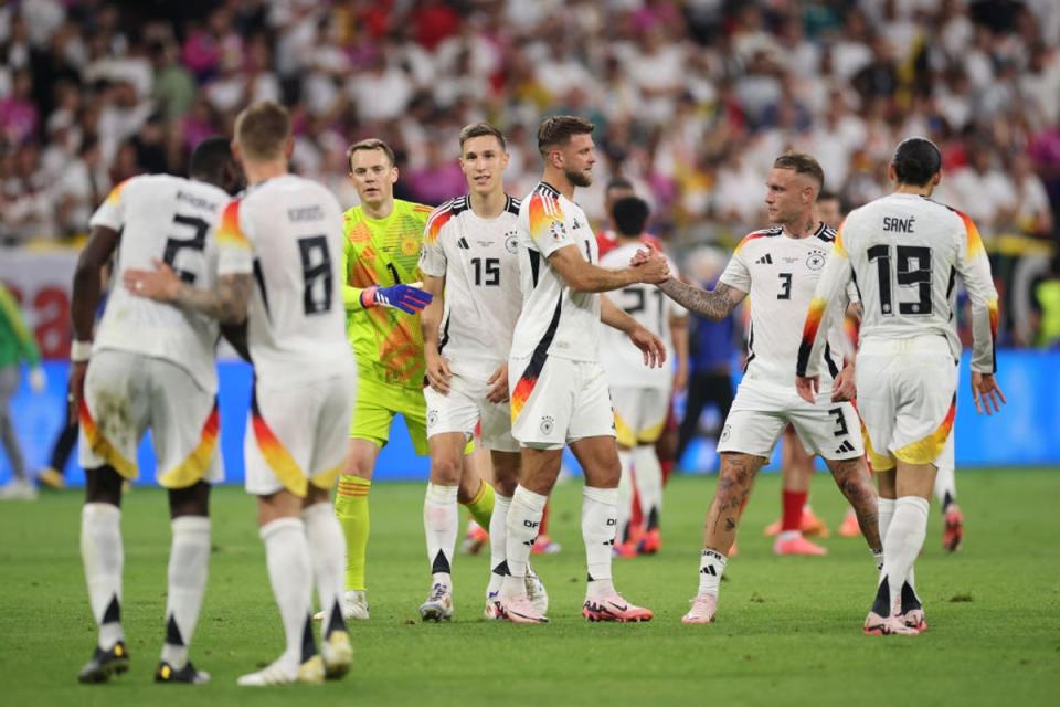 Germany were one of the first sides to qualify for the last 16 (Getty Images)