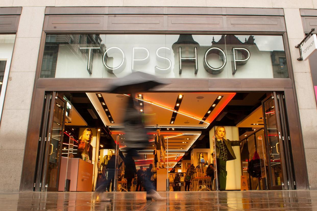 <p>Arcadia Group is behind fashion chains such as Topshop</p> (PA Archive/PA Images)