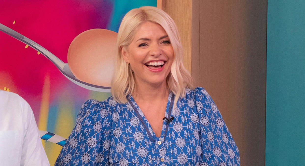 Holly Willoughby wore the summer staple to present This Morning on Monday. (Shutterstock)