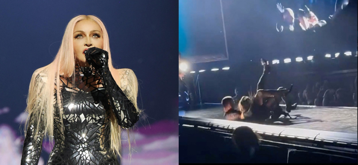 65 yaşındaki Madonna, Seattle'daki konseri sırasında sandalyeden düştü [VIDEO]
