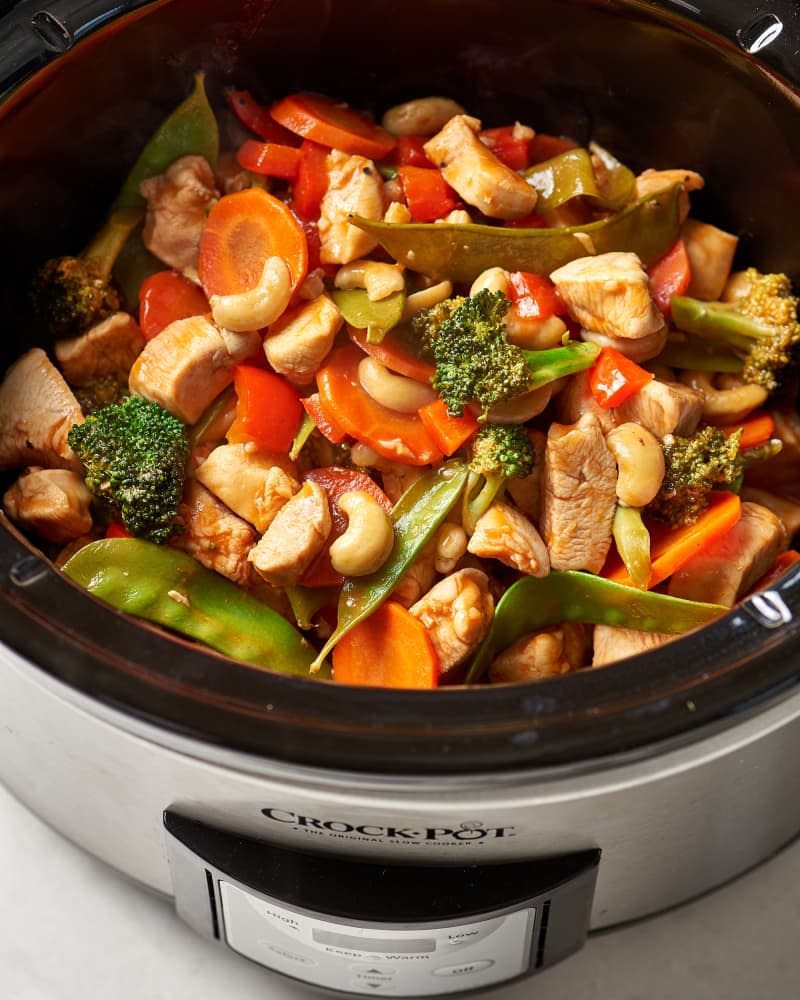 Slow Cooker Cashew Chicken