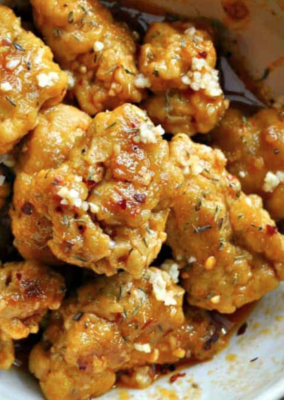 <p>Rabbits and Wolves</p><p>These vegan garlic ranch seitan wings are the perfect party food.</p><p><strong>Get the recipe: <a href="https://www.rabbitandwolves.com/vegan-garlic-ranch-seitan-wings/" rel="nofollow noopener" target="_blank" data-ylk="slk:Vegan Garlic Ranch Seitan Wings;elm:context_link;itc:0;sec:content-canvas" class="link rapid-noclick-resp">Vegan Garlic Ranch Seitan Wings</a></strong></p>