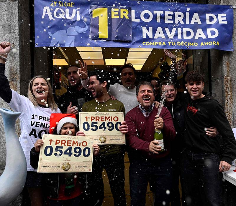 Primer premio Lotería de Navidad