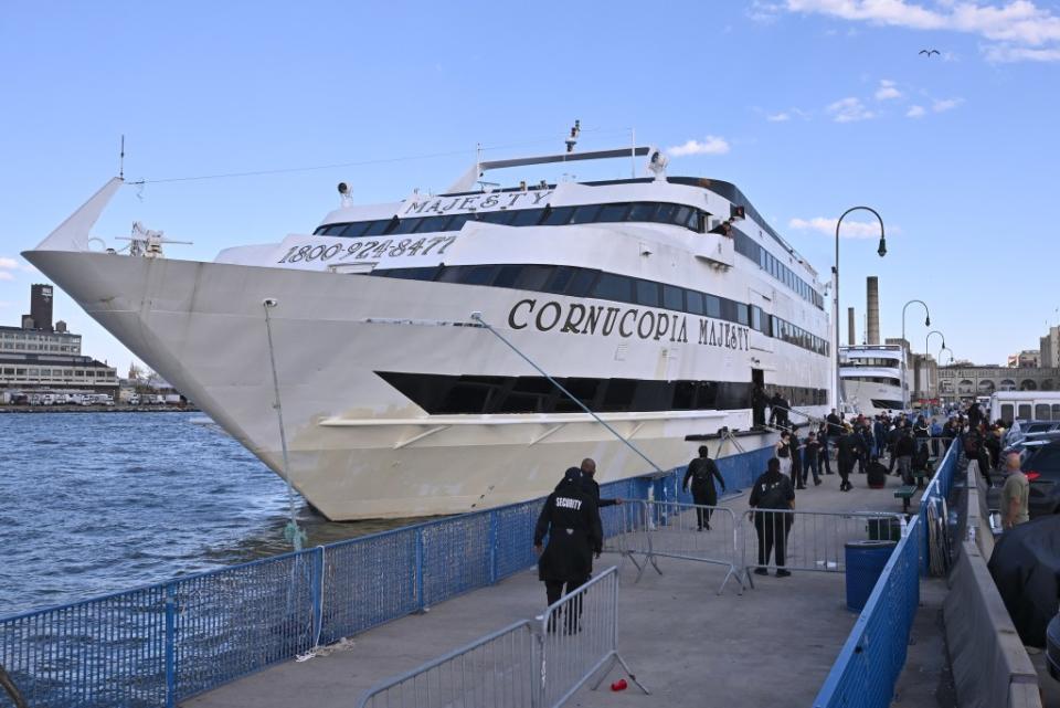 The Cornucopia Majesty can carry up to 1,200 passengers. Paul Martinka